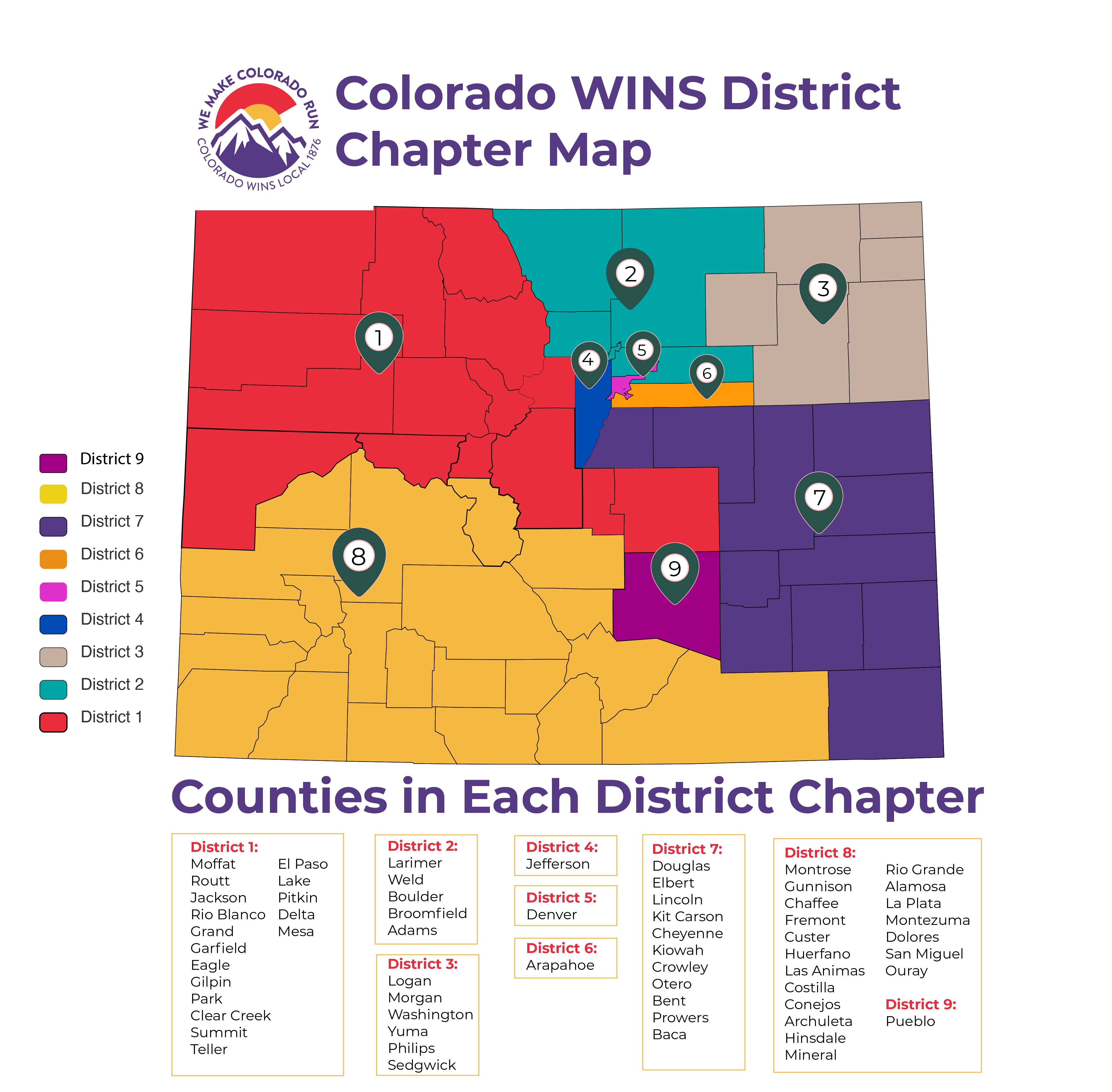 Colorado District Map