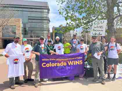 CSU Workers Rally for a Fair Budget